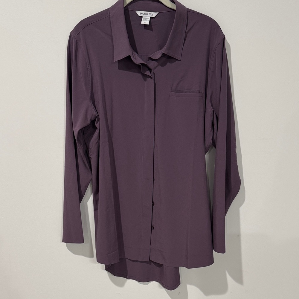 Athleta Purple Top
